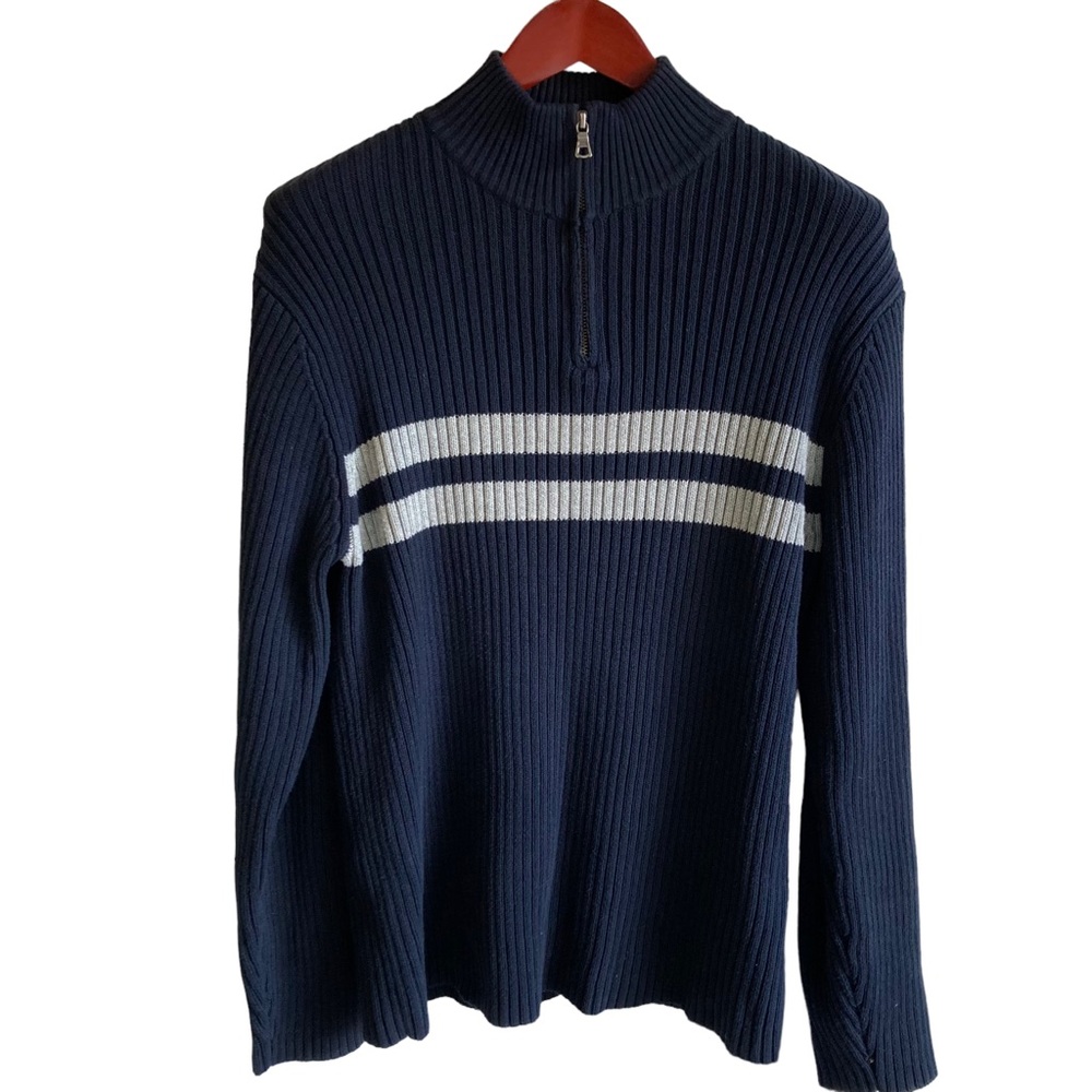 Newton Trading Zip Neck Sweater L